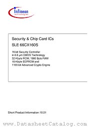 SLE66CX160S-V5-T85-M6 datasheet pdf Infineon