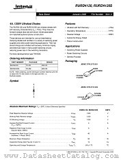 RURD4120 datasheet pdf Intersil