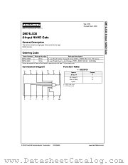 74LS30 datasheet pdf Fairchild Semiconductor