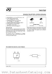 74V1T07S datasheet pdf ST Microelectronics