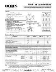 MMBTA63-7 datasheet pdf Diodes