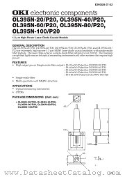 OL395N-80 datasheet pdf OKI electronic eomponets