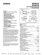SFH6319 datasheet pdf Siemens