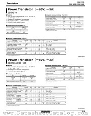 2SB1370 datasheet pdf ROHM