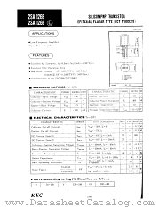 2SA1266 datasheet pdf Korea Electronics (KEC)