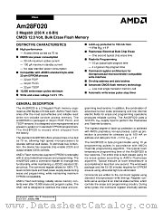 AM28F020-70PCB datasheet pdf Advanced Micro Devices