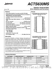 ACTS630D datasheet pdf Intersil