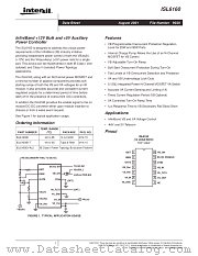 ISL6160EVAL2 datasheet pdf Intersil