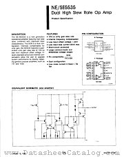NE5535 datasheet pdf Philips