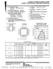 TLC27M2MFK datasheet pdf Texas Instruments