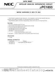 UPC1853CT-02 datasheet pdf NEC