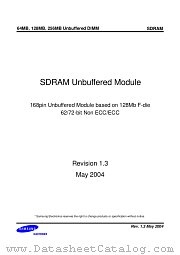 M366S3323FT datasheet pdf Samsung Electronic