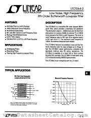 LTC1064-2CN datasheet pdf Linear Technology