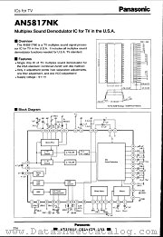 AN5817NK datasheet pdf Panasonic