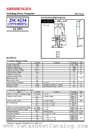 2SC4234 datasheet pdf Shindengen