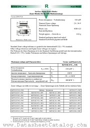 BZT52C4V7 datasheet pdf Diotec Elektronische