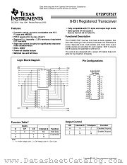 CY29FCT52TQSOP datasheet pdf Texas Instruments