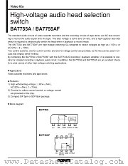 BA7755AF datasheet pdf ROHM