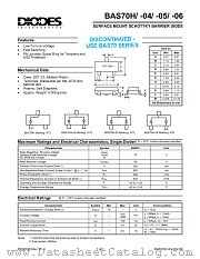 BAS70H-06 datasheet pdf Diodes
