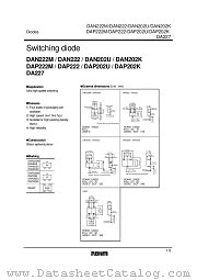 DAP222M datasheet pdf Diodes