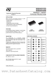 ESDA6V1S6RL datasheet pdf ST Microelectronics