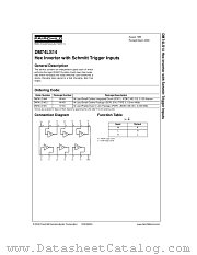 DM74LS14M datasheet pdf Fairchild Semiconductor