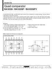 BA10339FV datasheet pdf ROHM