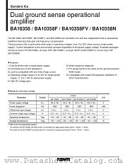 BA10358N datasheet pdf ROHM