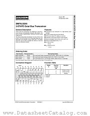 74LS245 datasheet pdf Fairchild Semiconductor