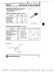 KSR1201 datasheet pdf Samsung Electronic