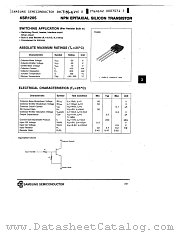 KSR1205 datasheet pdf Samsung Electronic