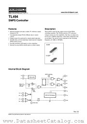 TL494CN datasheet pdf Fairchild Semiconductor