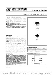 TL7702A datasheet pdf ST Microelectronics