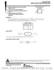 SN74AHCT1G00DBV datasheet pdf Texas Instruments