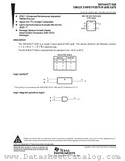 SN74AHCT1G08DBV datasheet pdf Texas Instruments
