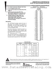 SN74CBT16212ADGG datasheet pdf Texas Instruments