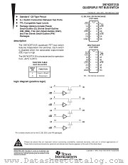 SN74CBT3125DGV datasheet pdf Texas Instruments