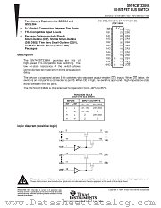 SN74CBT3384ADB datasheet pdf Texas Instruments