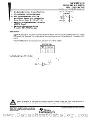 SN74CBTD1G125DBV datasheet pdf Texas Instruments