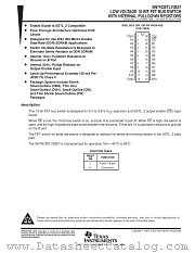 SN74CBTLV3857PW datasheet pdf Texas Instruments