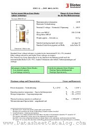 ZMY8.2G datasheet pdf Diotec Elektronische