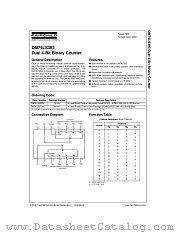 74LS393 datasheet pdf Fairchild Semiconductor