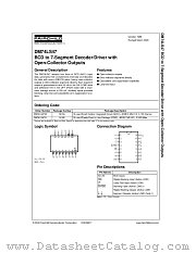 74LS47 datasheet pdf Fairchild Semiconductor