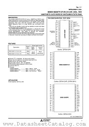 M5M51008DFP datasheet pdf Mitsubishi Electric Corporation