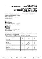 MF-2500DS-T12-210 datasheet pdf Mitsubishi Electric Corporation