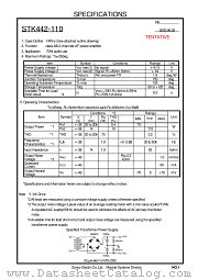 STK442-110 datasheet pdf SANYO