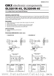 OL3204N-40 datasheet pdf OKI electronic eomponets