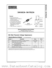 SA11(C)A datasheet pdf Fairchild Semiconductor