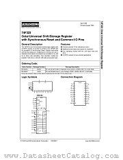 74F323SC datasheet pdf Fairchild Semiconductor