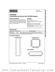 74FR16540QC datasheet pdf Fairchild Semiconductor